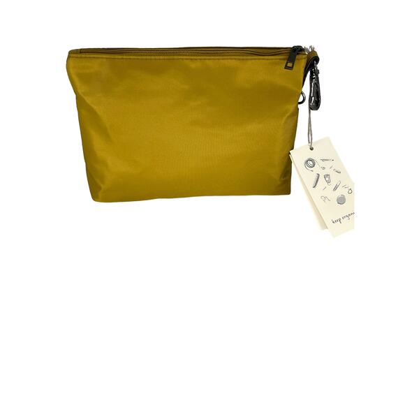 NWT A New Day Yellowish-Green Make-Up Organizer Pouch Bag Women's - Picture 3 of 7
